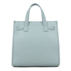 Kunstleren handtas | lichtblauw