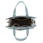 Kunstleren handtas | lichtblauw