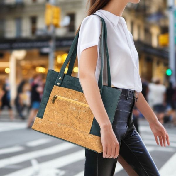 Schoudertas van kurk BAGP-029