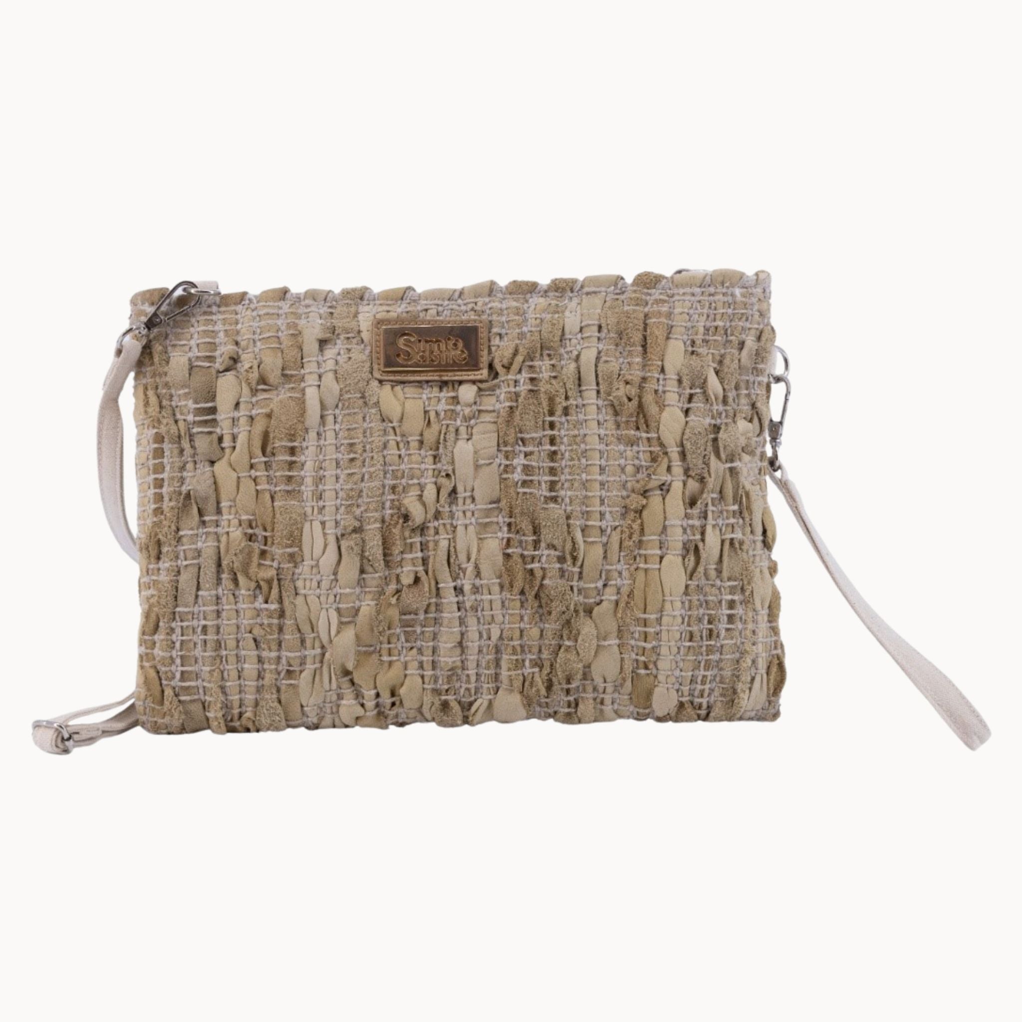 Simó Sastre clutch Alexia | beige