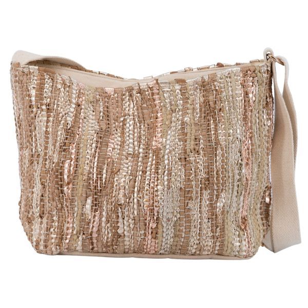 Simó Sastre schoudertas trenzado Briana | beige