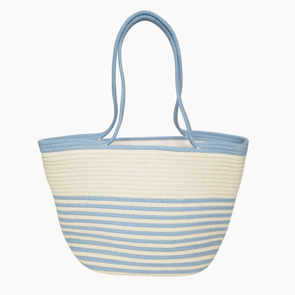 Luxe strandtas | lichtblauw