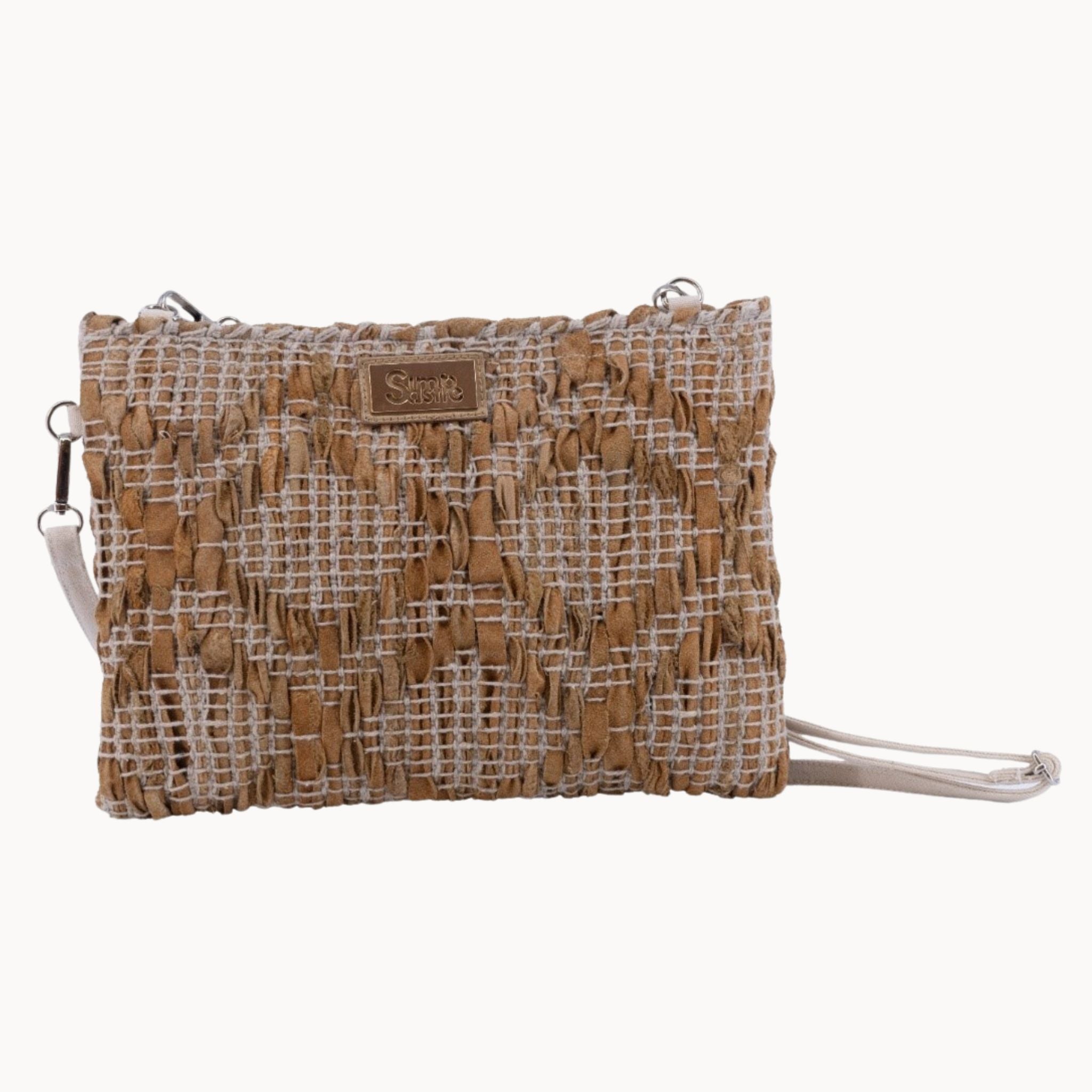 Simó Sastre clutch Alexia | camel