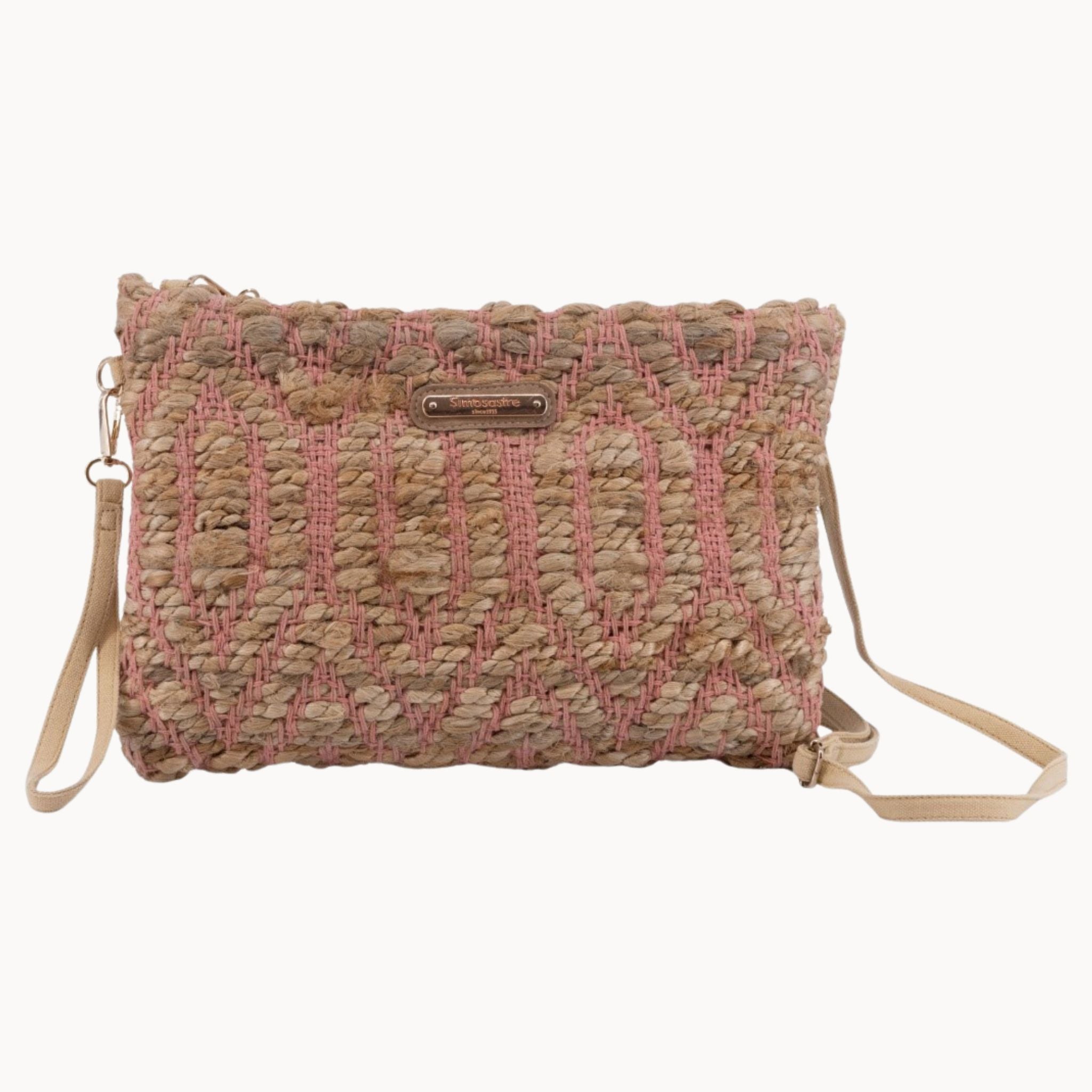 Simó Sastre clutch Agatta | coral