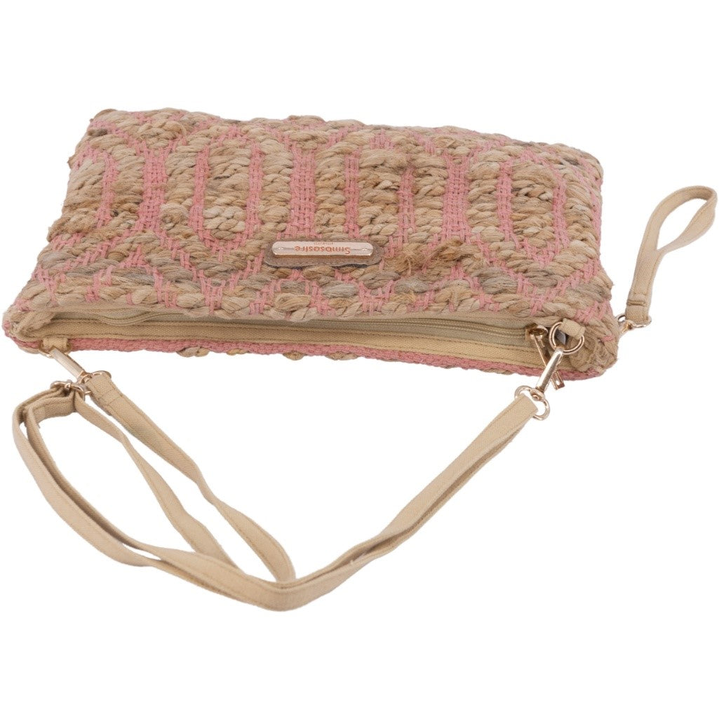 Simó Sastre clutch Agatta | coral