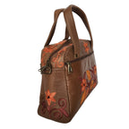 Schapenleer handtas uit Kasjmier