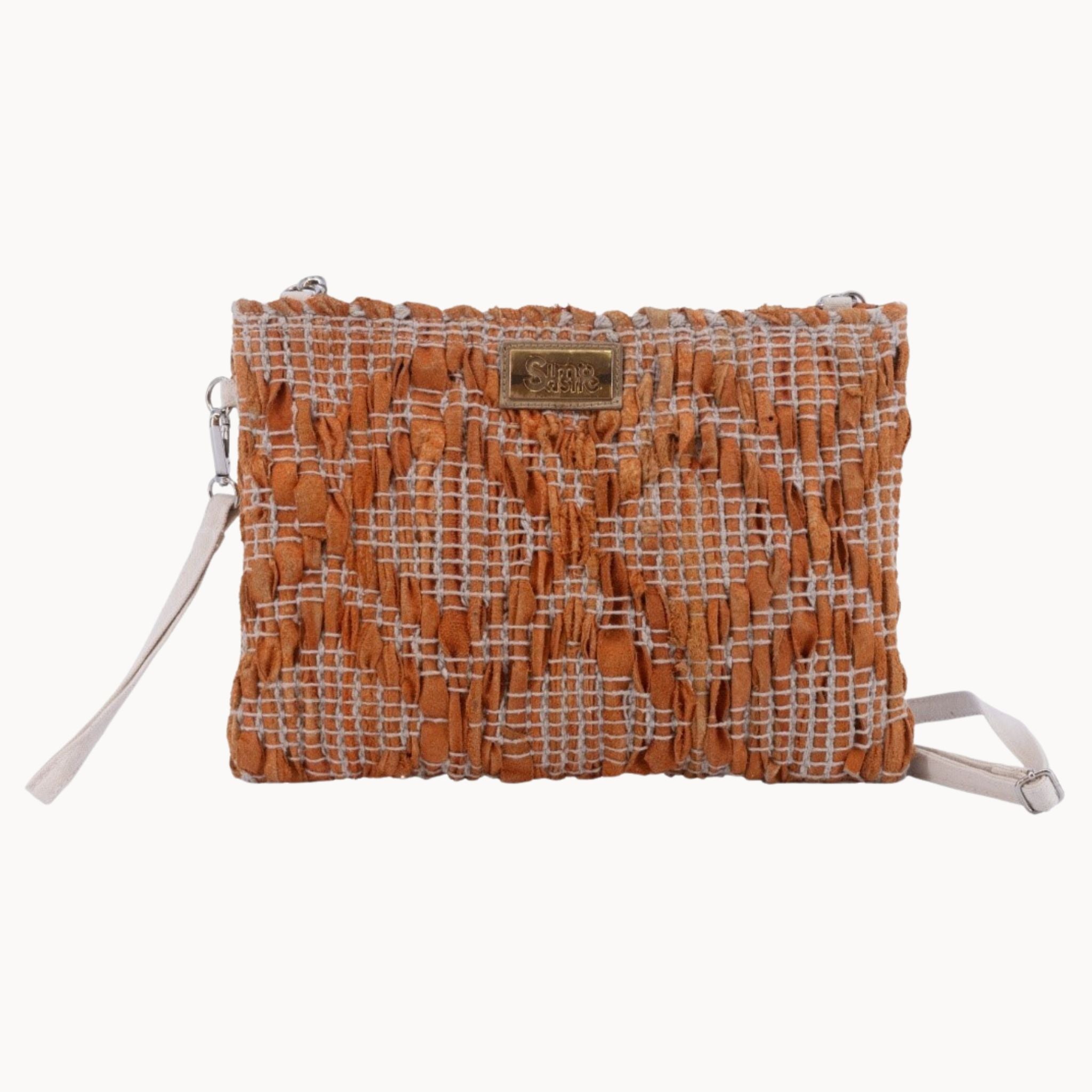 Simó Sastre clutch Alexia | naranja