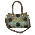 Suède handtas uit Kasjmier | taupe
