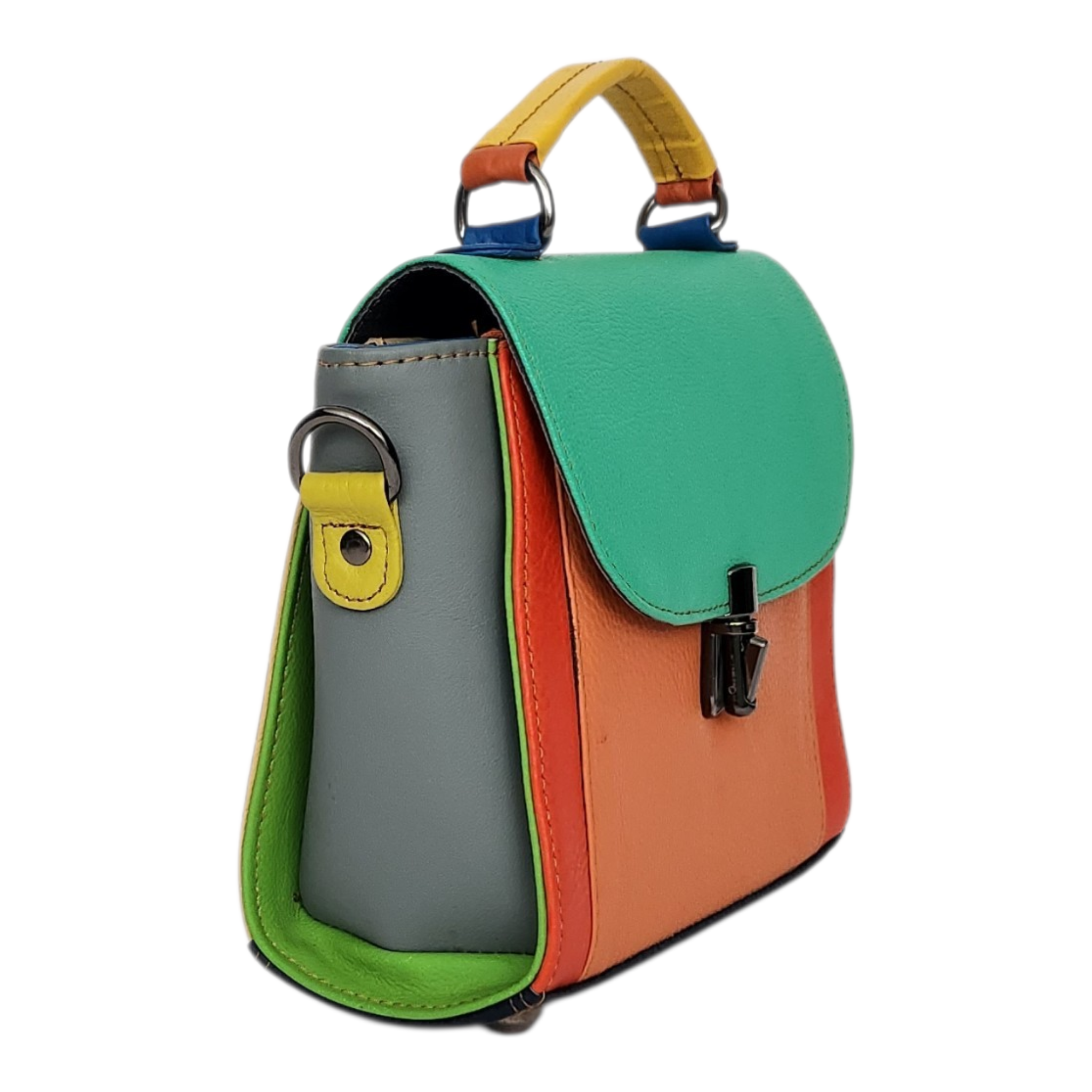 Fairtrade restleer handtas | Hari