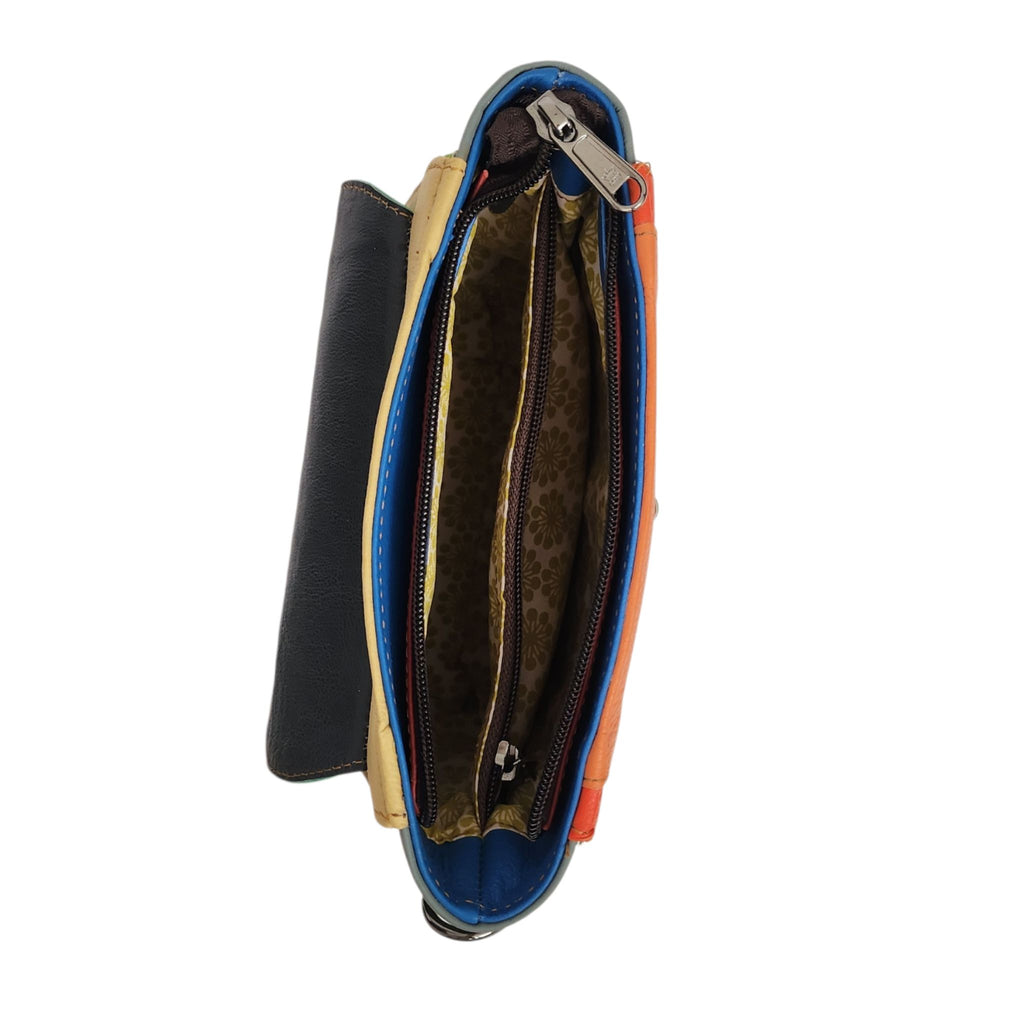 Fairtrade restleer handtas | Hari