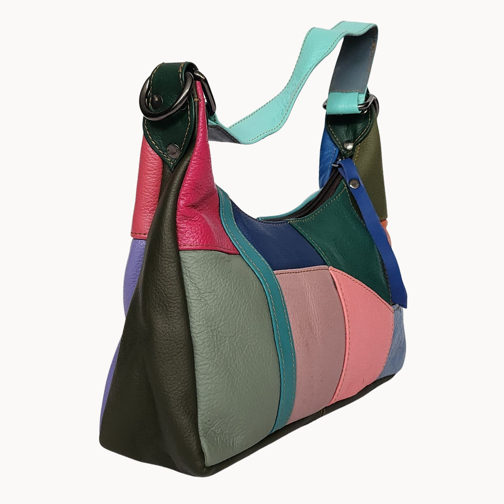 Fairtrade restleer handtas | Candra