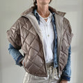 Bodywarmer | taupe
